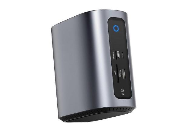 17-in-1 USB C Docking Station met Dual HD 4K/60Hz, USB 3.0