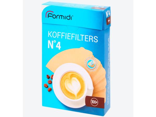 10x Formidi Koffiefilters - 10x100 stuks