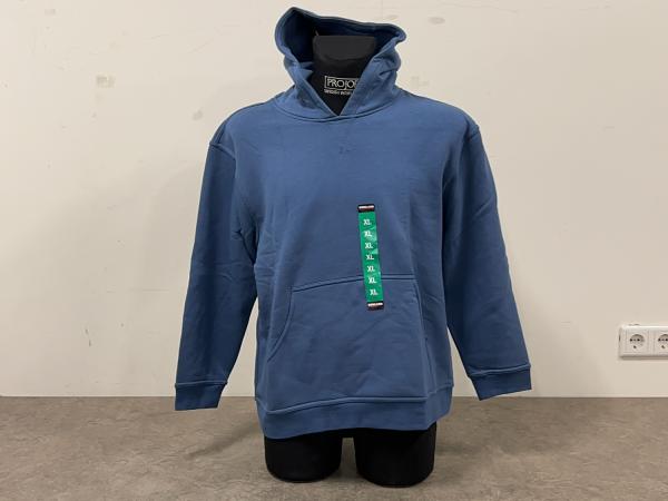 Kirkland hoodie fleece maat XL blauw
