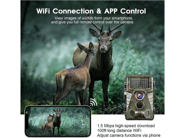 Dsoon H8201 Wildcamera - Nachtzicht - IP66 - 32MP 1