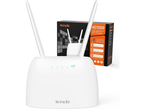 Tenda AC1200 4G07 4G LTE CAT4 Router voor SIM-kaart