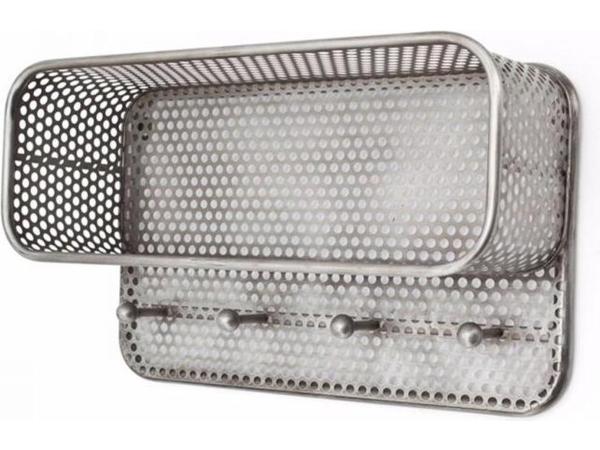 Furnilux Wandkapstok By-Boo – Metaal Zilver