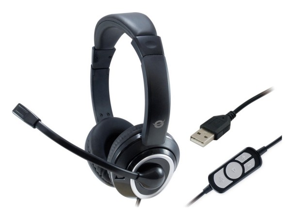 Conceptronic Polona Headset Black1