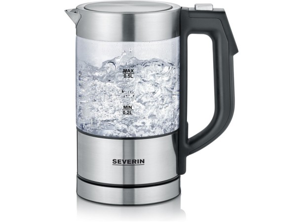 Severin WK 3458 Glazen Waterkoker Mini 0,5L