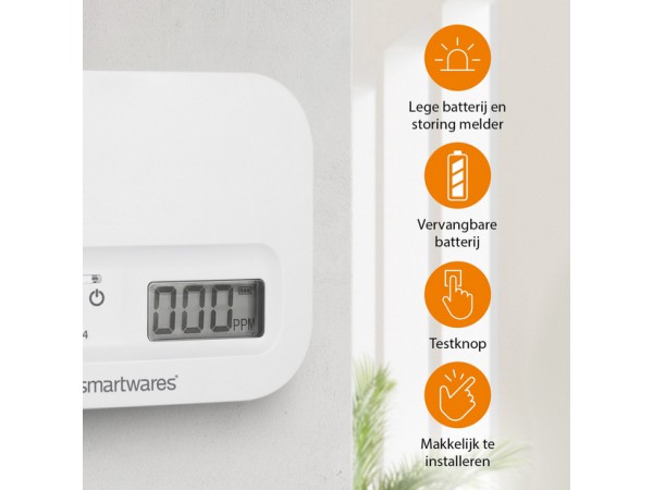 Smartwares FGA-13041 Koolmonoxidemelder1