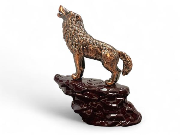 Imposant! Grote Wolf Aansteker - Kracht en Design in Eén!