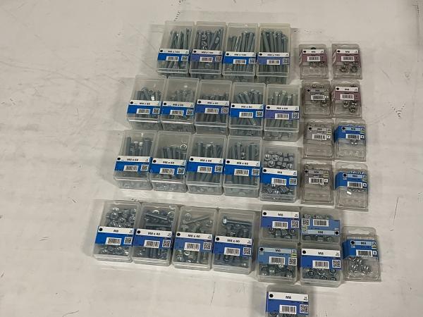 SWG bouten en moeren set 32-delig