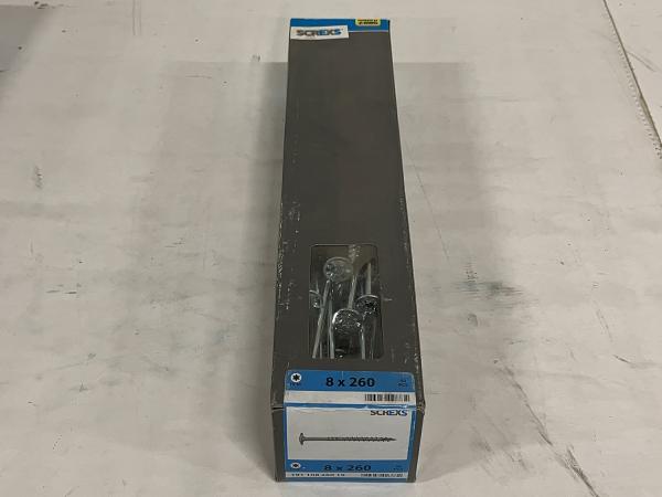 2x SWG houtschroef 8x260mm 50-pack