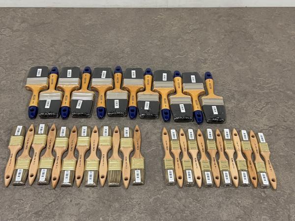 Verfkwasten diverse set 36-delig