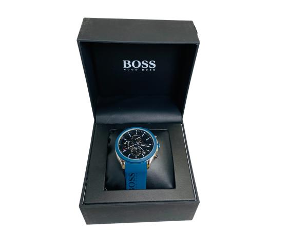 Hugo Boss | Grand Prix Chronograph | Ocean Blue & Steel