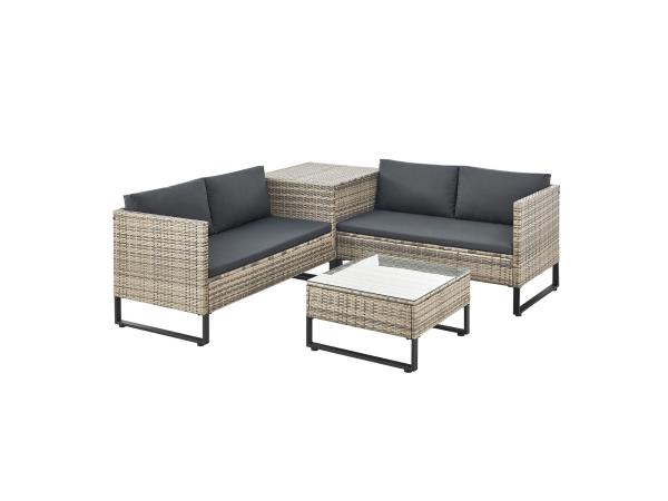 Loungeset / Tuinset Santorini - Polyrotan - Modulair