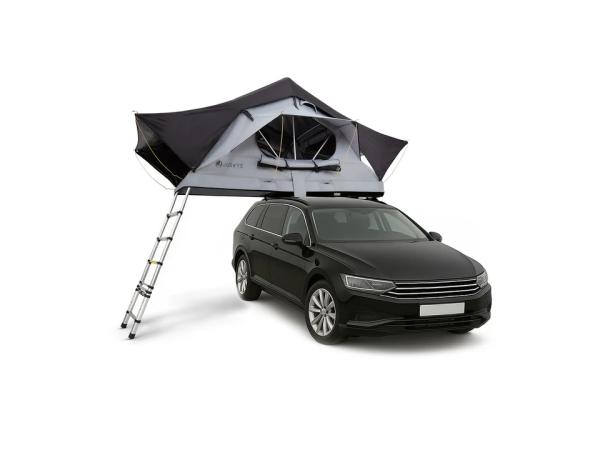 Daktent Lago - 2-persoons - Incl. Matras - Zwart / Grijs