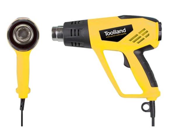 2x Toolland heteluchtpistool PHG3 2000W
