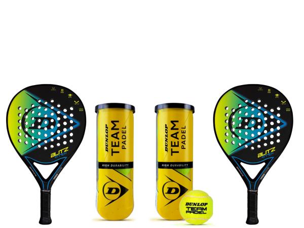 Dunlop padel set 4-delig Blitz Attack