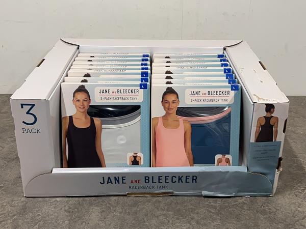 Jane and Bleecker sporttop maat L 14x 3-pack Racerback