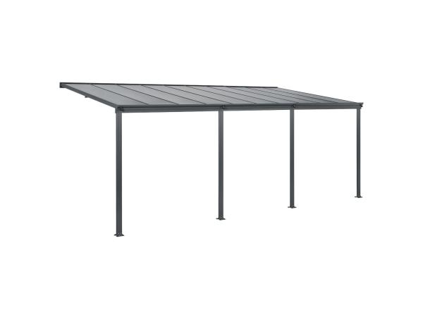 Terrasdak / Overkapping - Borneo - 6 x 3 m - Grijs