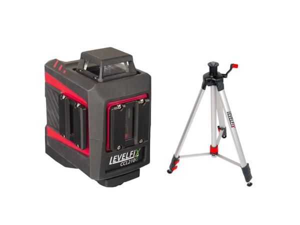 Levelfix CCL210G Multilijnlaser Set met Statief - 556248