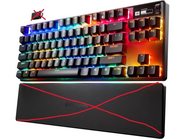 SteelSeries Apex Pro TKL  gamingtoetsenbord (AZERTY)