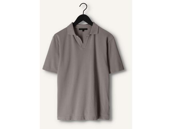 Drykorn polo grijs benedickt maat S