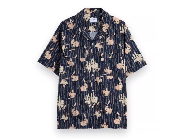 NN07 Daniel Floral Camp Shirt maat S