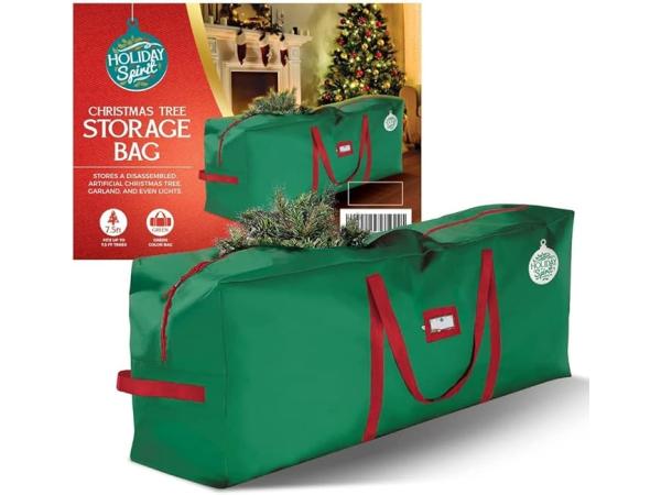 Pack v 2 HOLIDAY SPIRIT Christmas Tree Opbergtas (Groen)