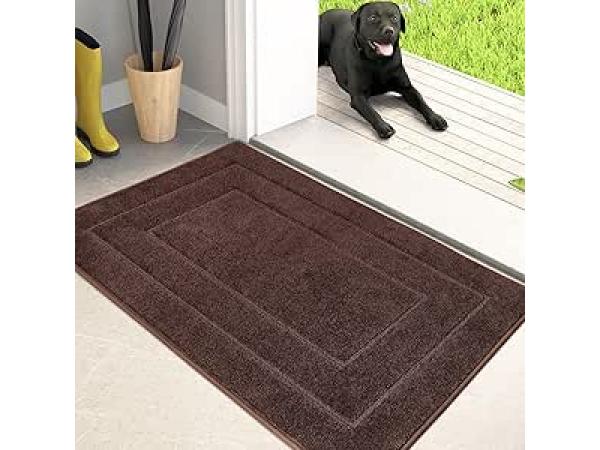 PURRUGS vuilmat 60x90cm Bruin