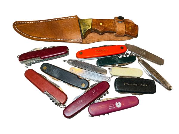 Partij Jacht- & Verzamelaarsmessen | Solingen & Vintage Lot