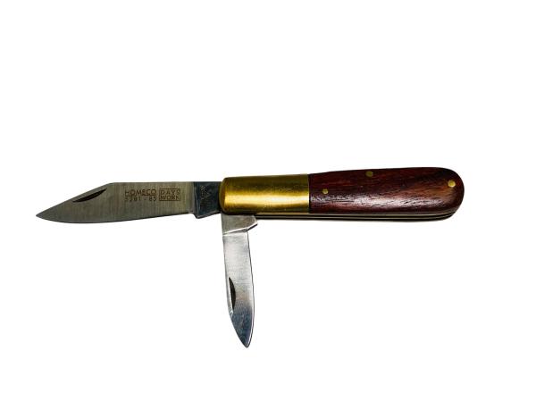 Homeco | 'Days Work' Folding Knife | Wood & Brass