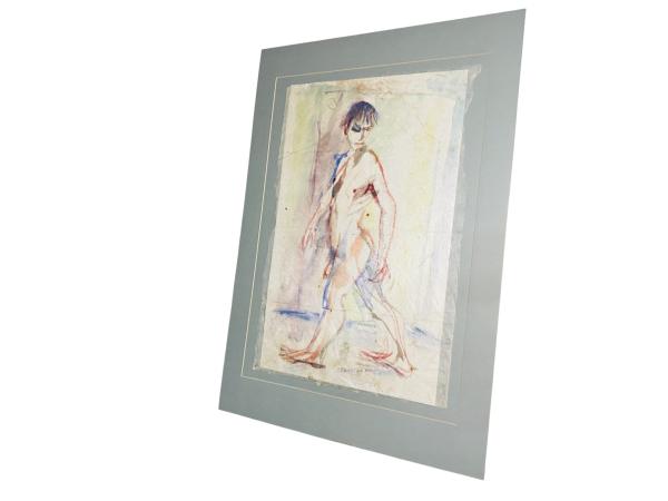 Rob Aussen | Origineel Werk "Lopend Naakt"