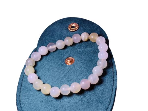 Zachte 'Gele Jade' Kralenarmband