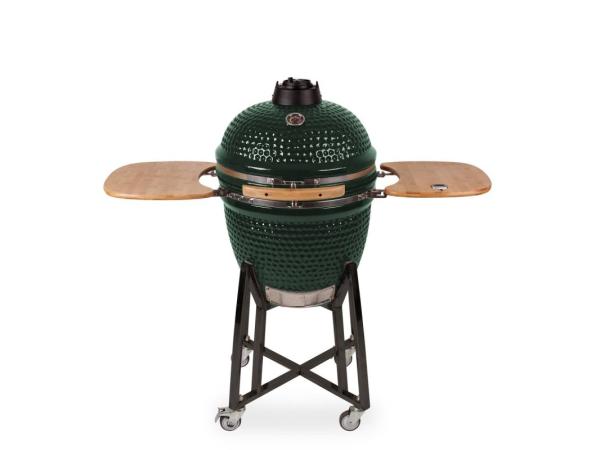 Patton kamado barbecue 21 inch groen glans 