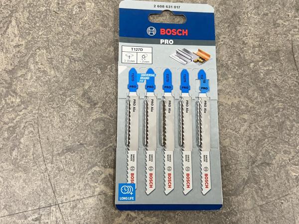 11x Bosch decoupeerzaagblad 100mm T127D 5-pack