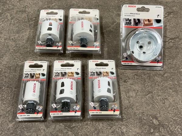 Bosch gatzaag set 6-delig