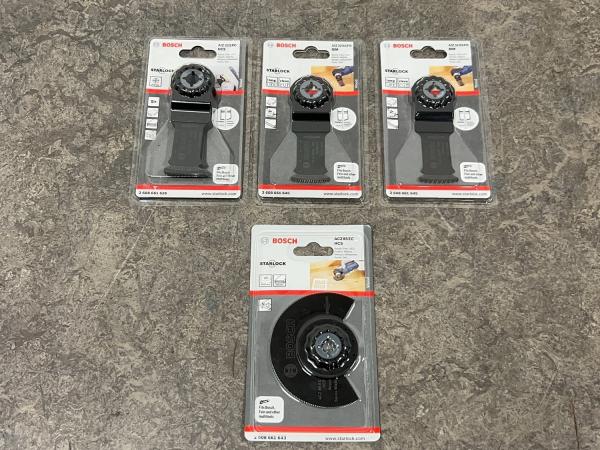 Bosch zaagbladset multitool Starlock 4-delig