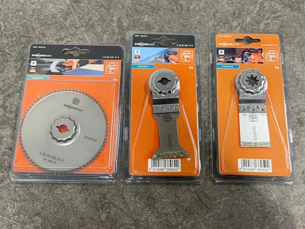 Fein multitool accessoires set 3-delig