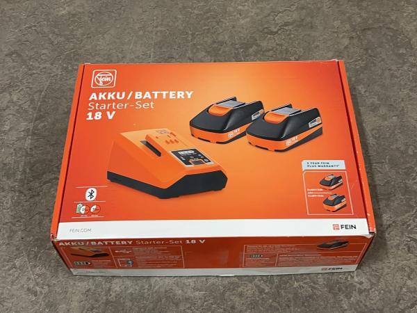 Fein accu startersset 18V 3.Ah