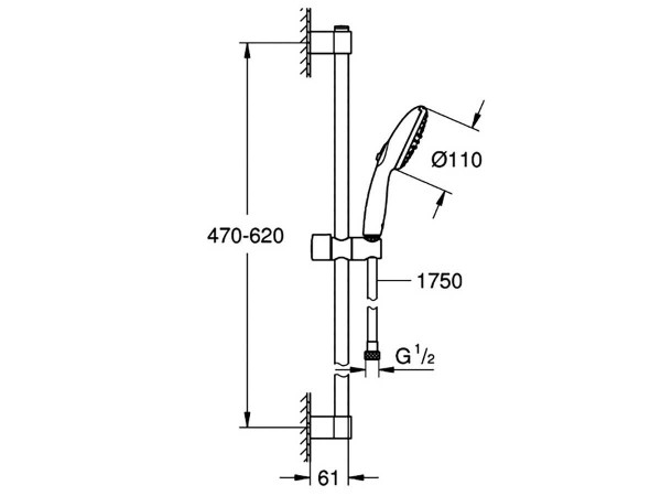 grohe-tempesta-110-handdouche-set