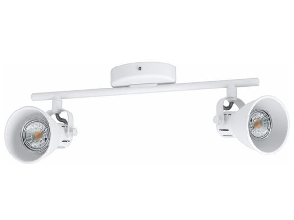 EGLO Seras 1 plafondspot 2-lichts wit 370x65mm