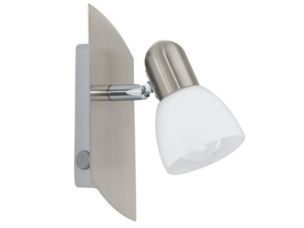 EGLO ENEA wand-/plafondspot nikkel-mat E14 190x70mm