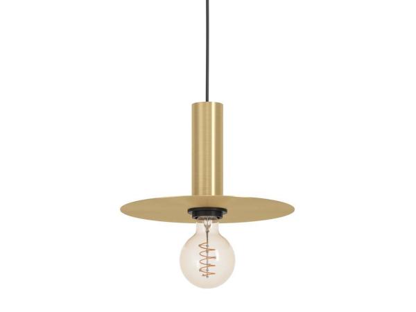 EGLO Escandell hanglamp zwart/messing Ø250mm