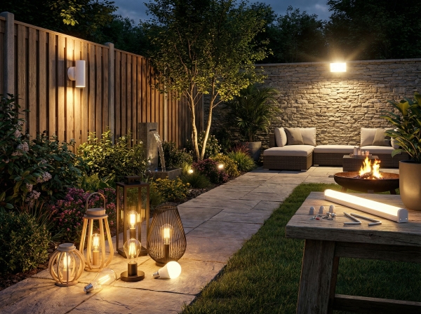 Verzendveiling | Tuinverlichting, schijnwerpers en lichtbronnen