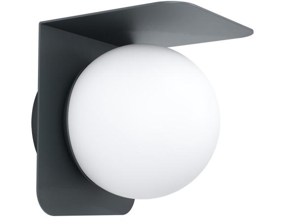 EGLO Corrientes buitenwandlamp zwart Ø185 mm
