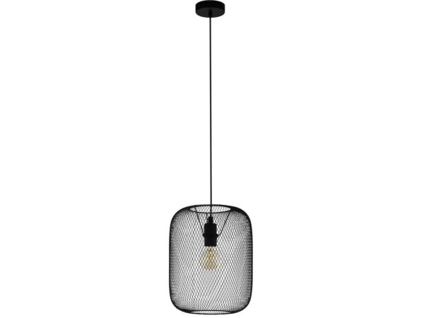 EGLO Wrington hanglamp zwart Ø300mm