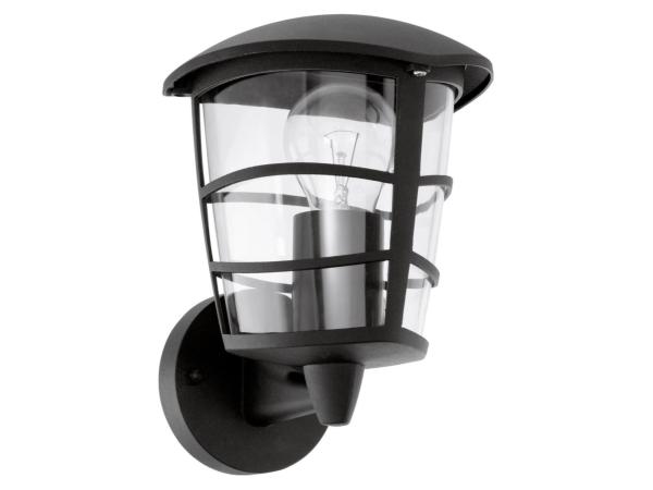 EGLO Aloria buitenwandlamp zwart IP44 E27