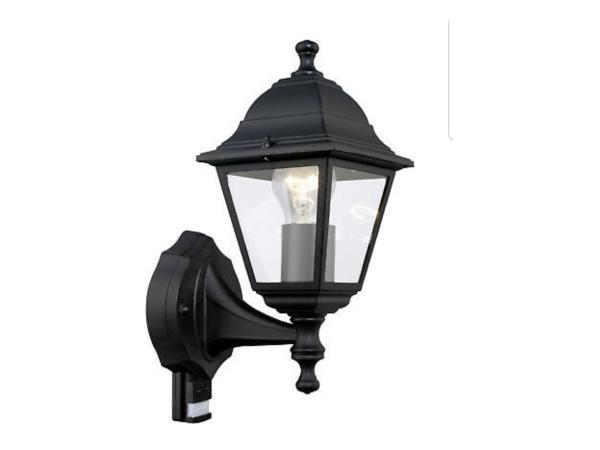 EGLO Buitenlamp zwart met sensor 31317