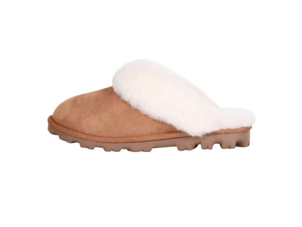 2x Kirkland slippers Havane tan maat 40