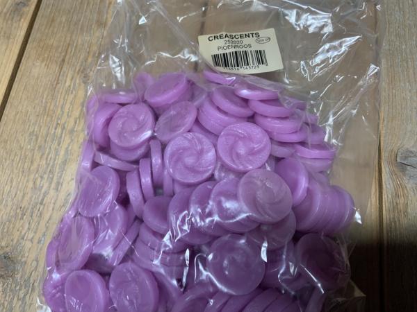 Wax melts 1200mgram Pioenroos