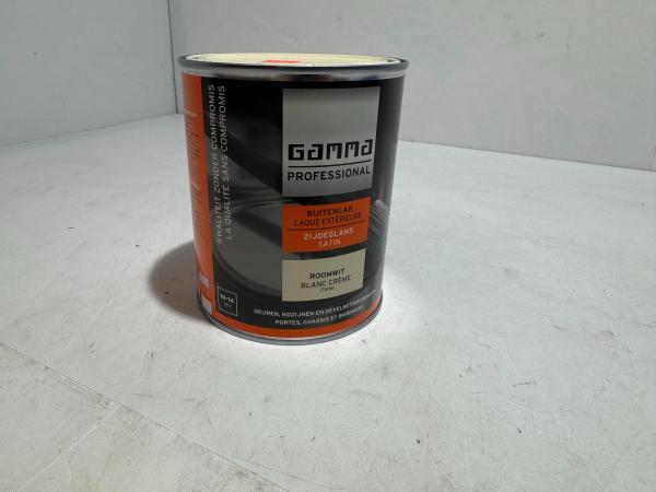 GAMMA Professional Buitenlak Zijdeglans Rookwit 750ml