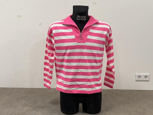 2x Gianni Feraud trui maat M gestreept roze