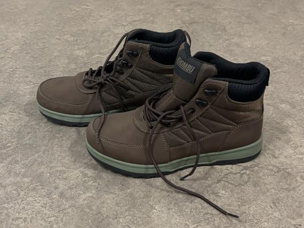 Khombu hoge sneakers heren Oliver bruin maat 42-43